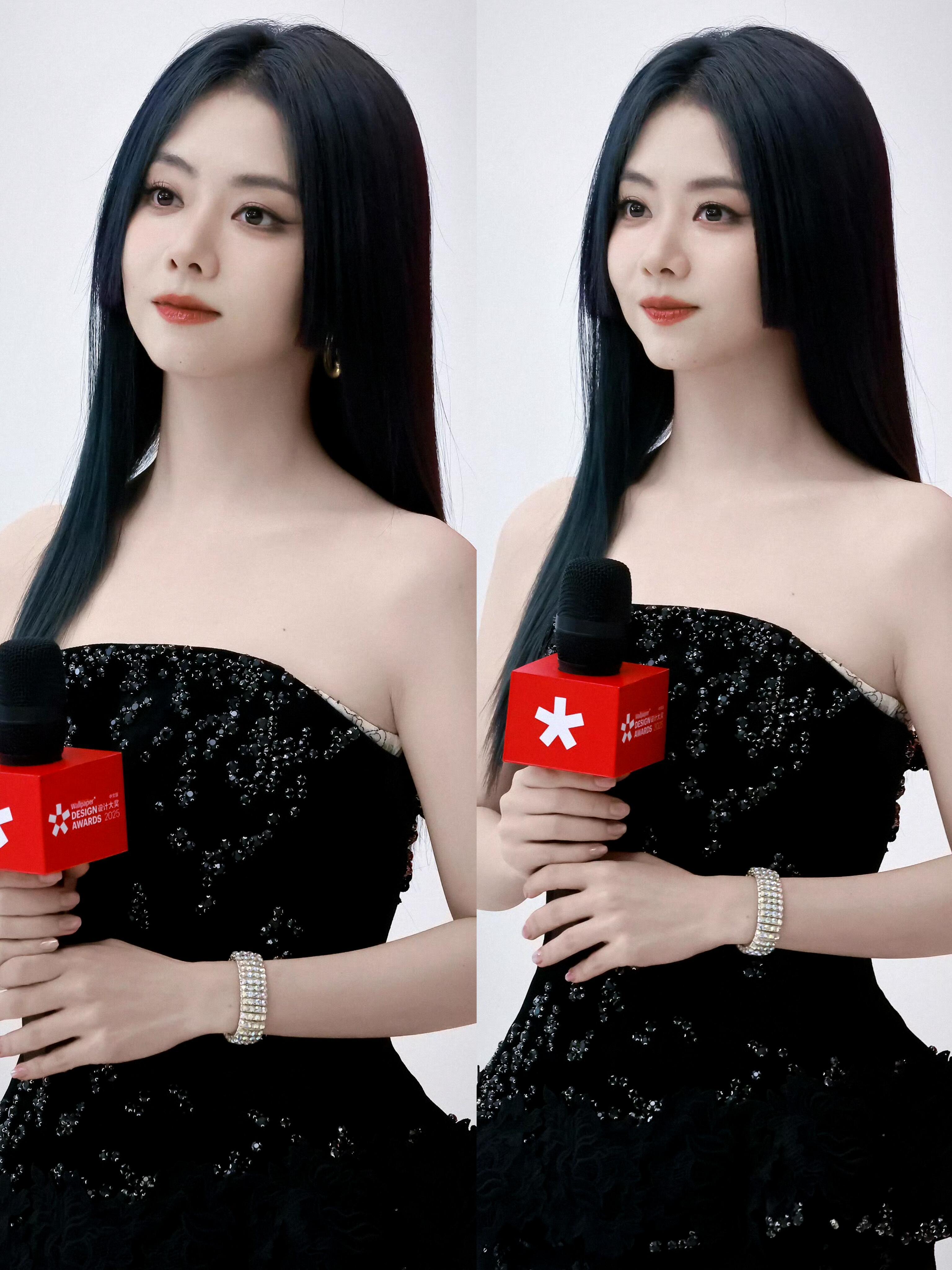 谭松韵公主切太美了，暗黑萝莉即视感！！也太好看了！这是真逆生长了叭😱 ​​​