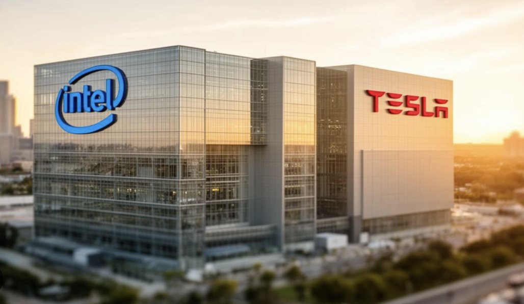 英特尔加入马斯克的Terafab人工智能芯片项目英特尔宣布将加入马斯克的Tera