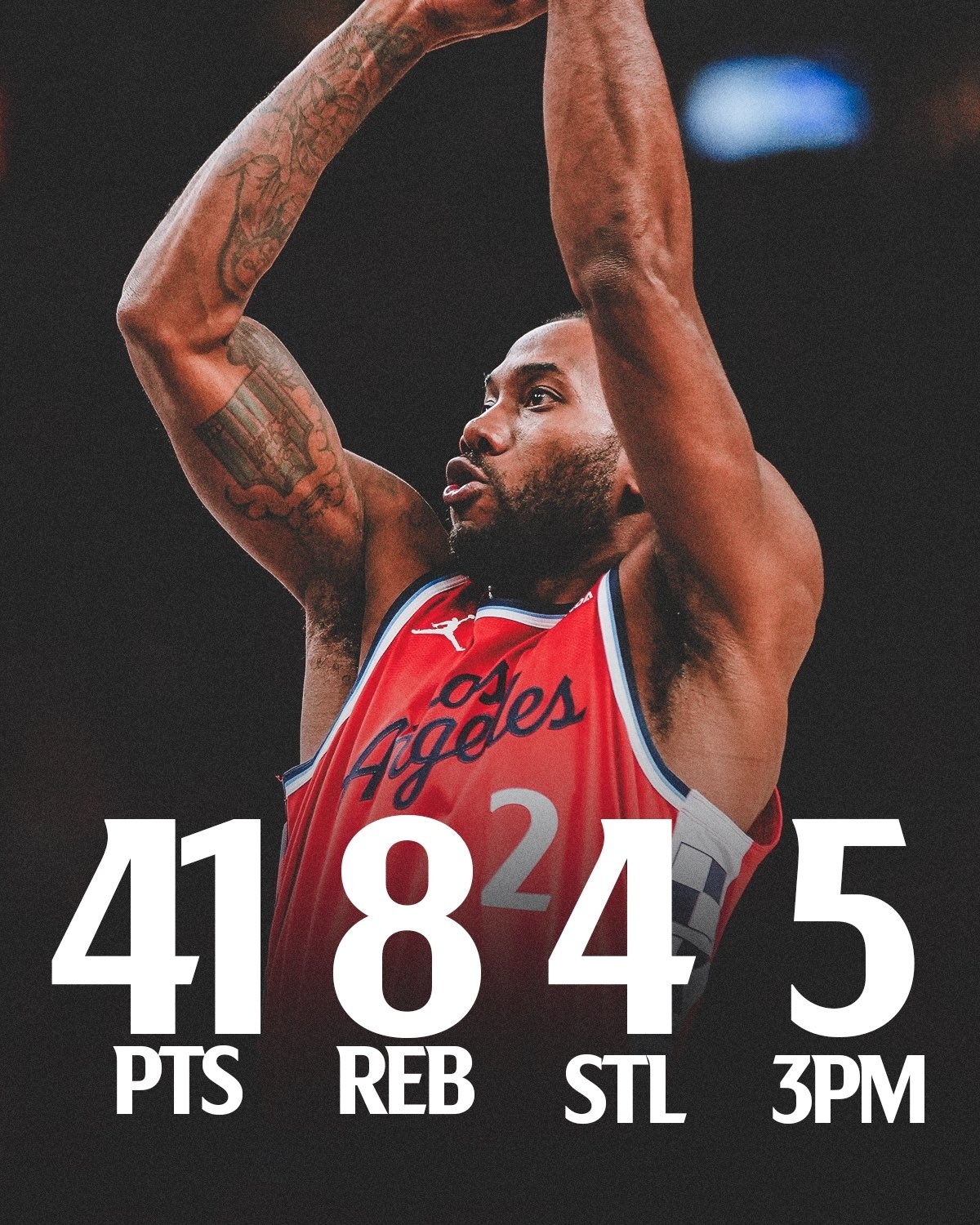 NBA伦纳德爆砍41分后说—— 我们拥有一支优秀的团队……我们每晚都会全力以赴去