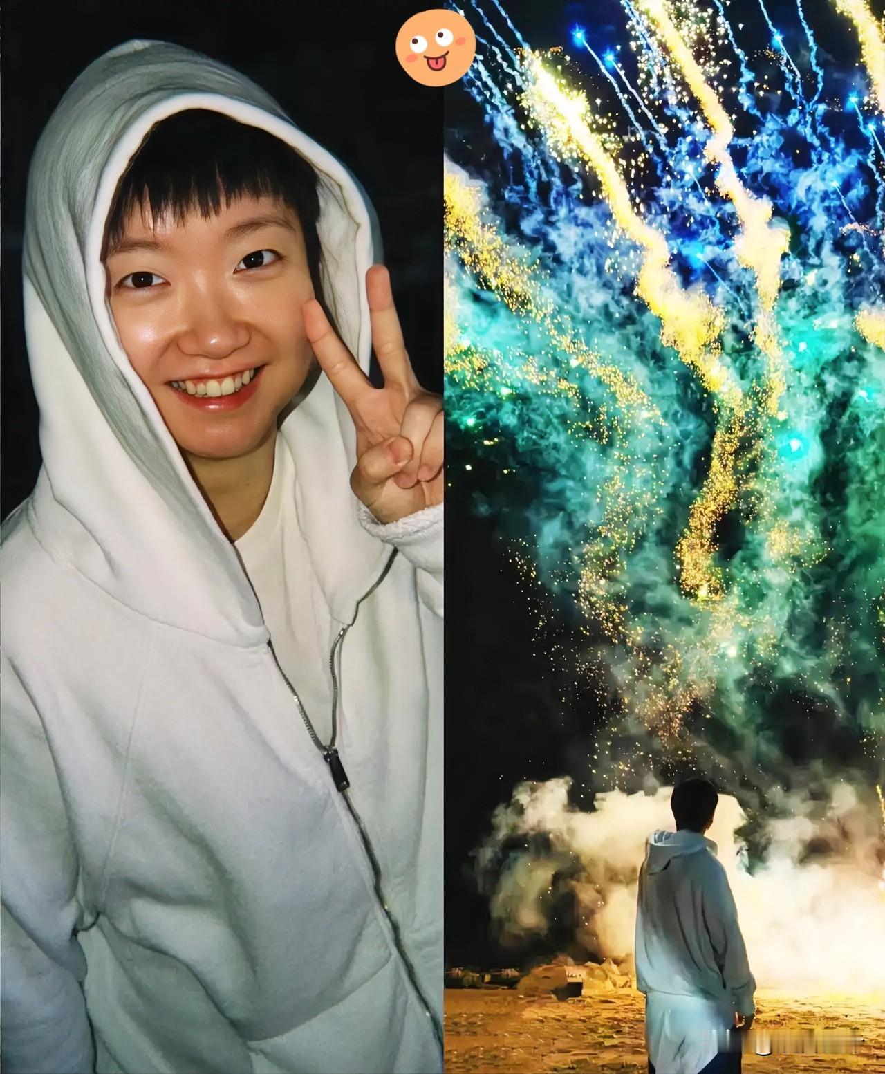 [笑]现在的人可真有意思。

          一场烟花而已，一群人非要拿着放