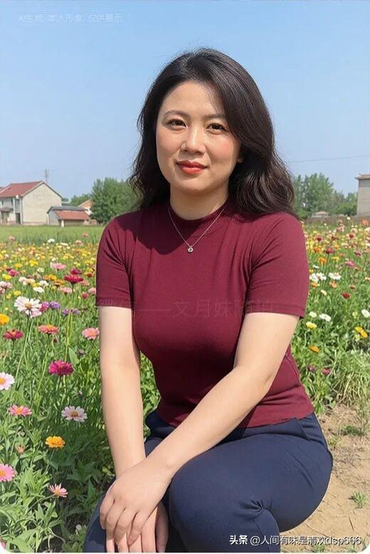 晴空万里，繁花遍野，寻一处花丛安然静坐。

缤纷花朵错落生长，清风漫过花田，带来