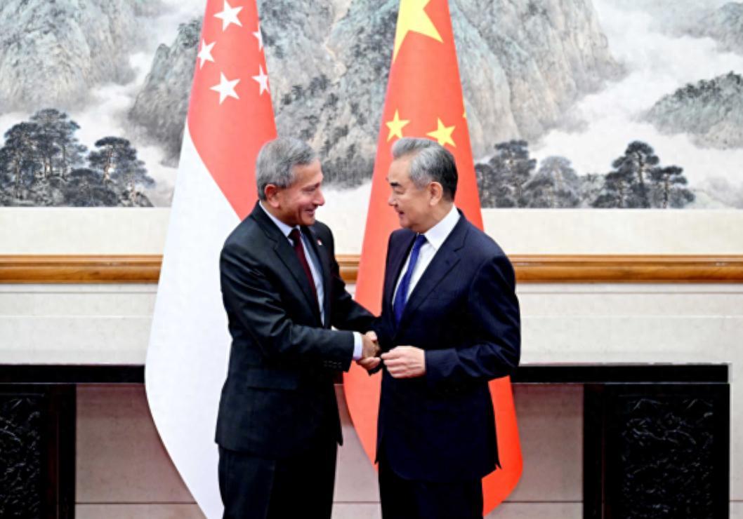 5月， 还没等特朗普的专机飞离中国领空，新加坡就开始动了。 一拨接一拨，国务资政