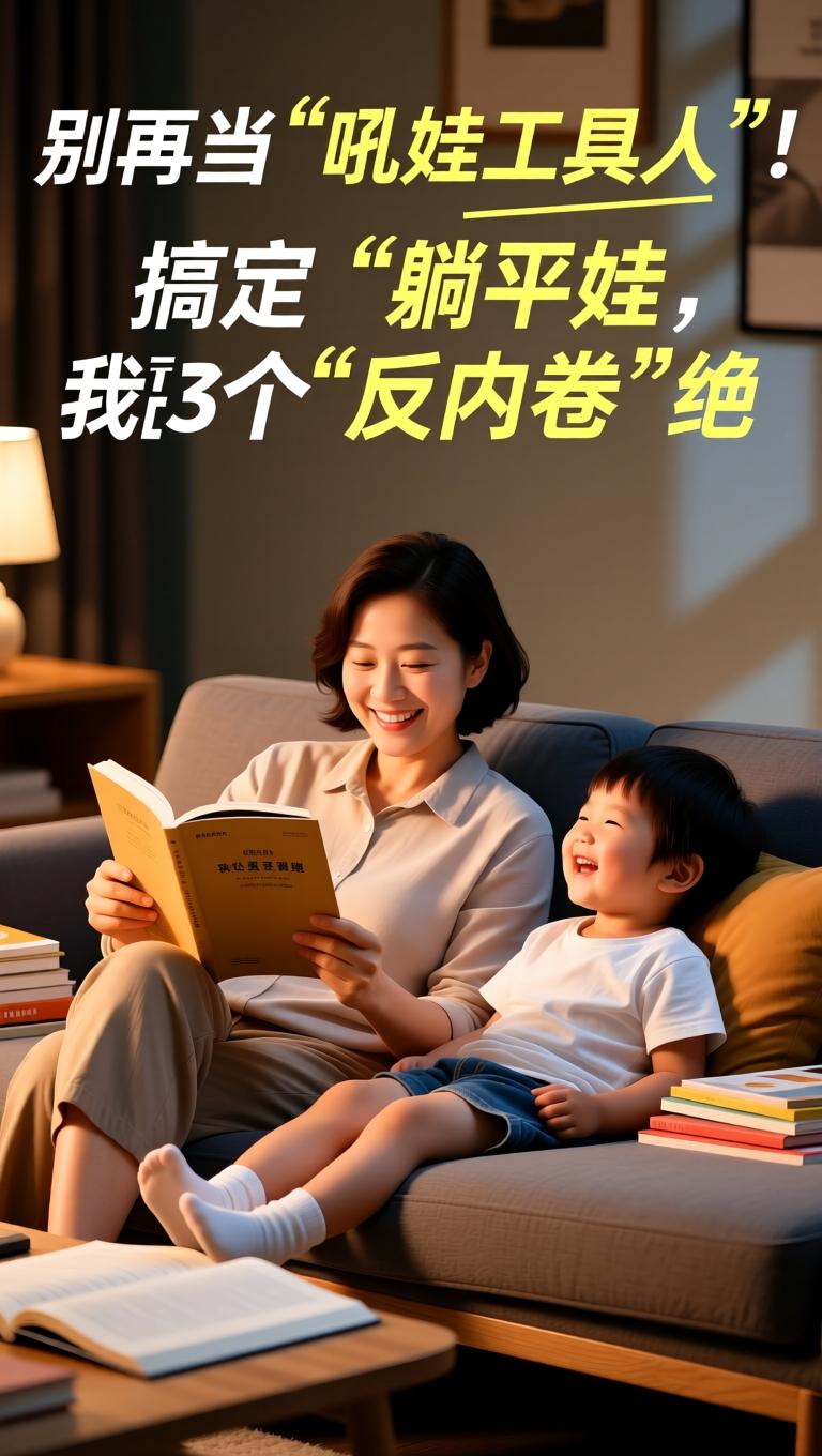 各位家长，是不是每天都在跟娃上演“你追我赶”的戏码？你拿着练习册苦口婆心，他瘫在