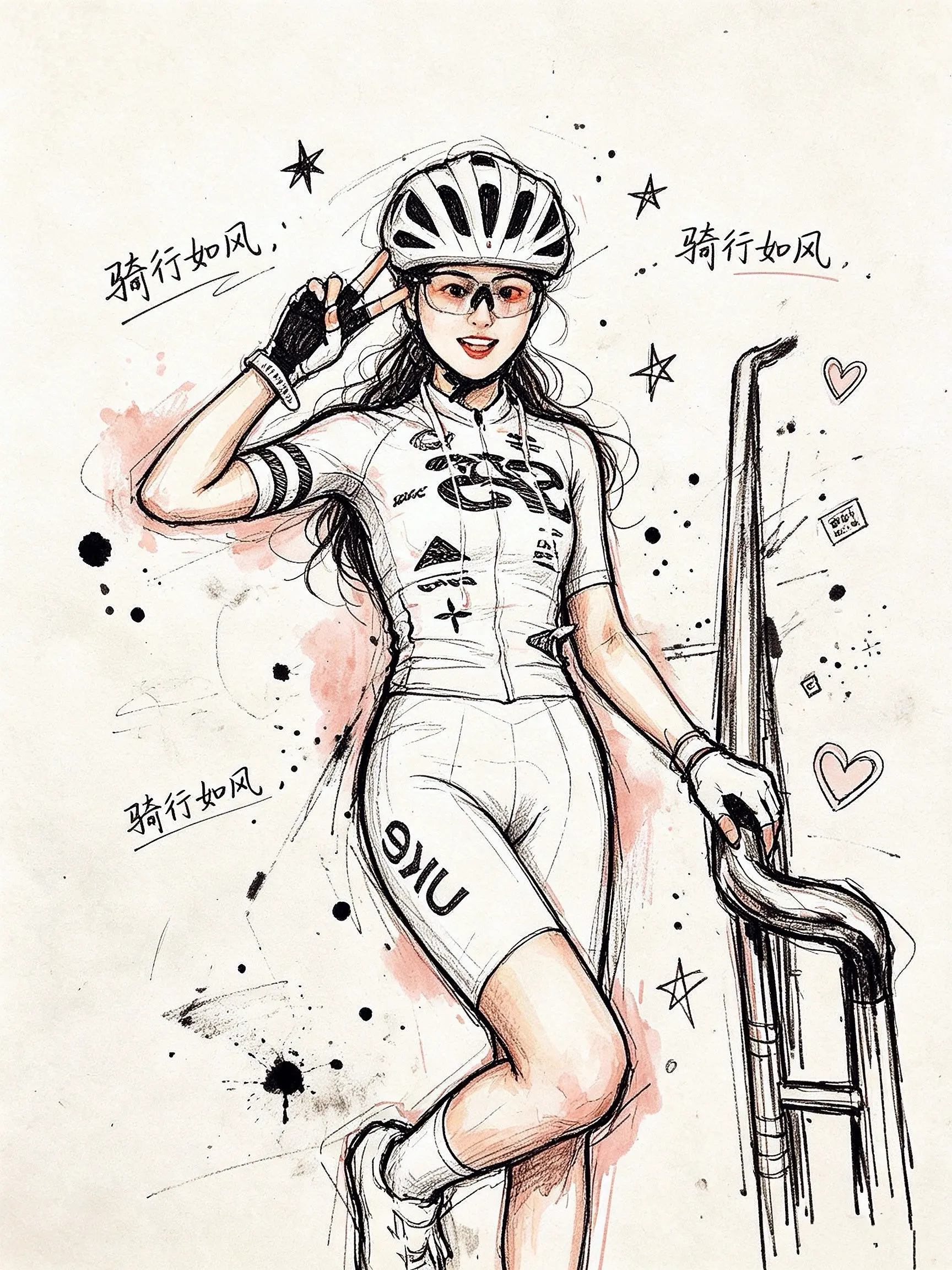 把烦恼丢进风里…