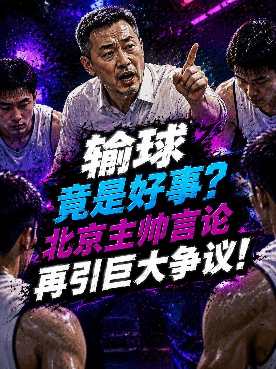 北京队今天输了依旧不是坏事，许利民再度引起了争议！就在上场遭遇战，当北京队以66