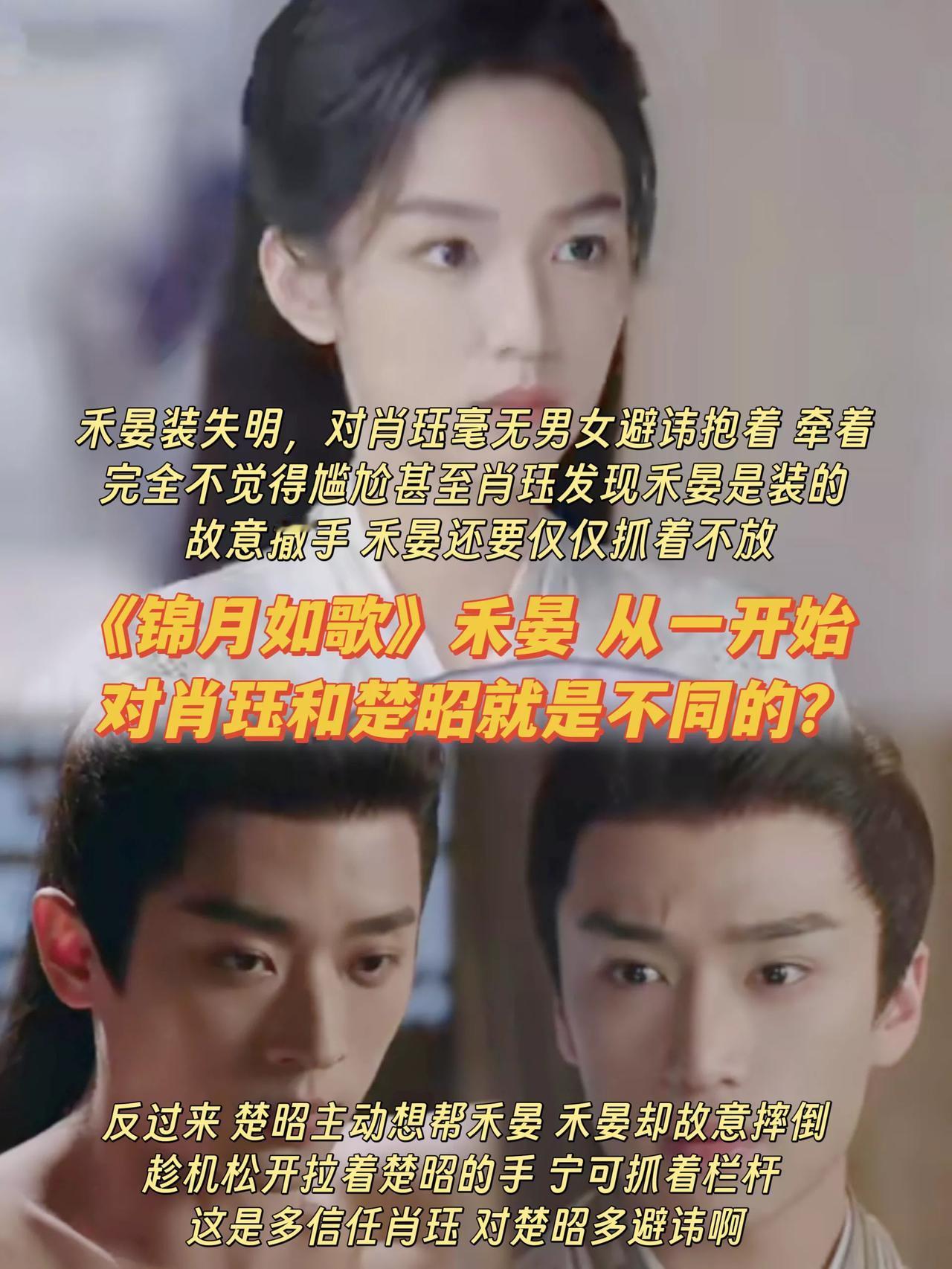 《锦月如歌》禾晏 从一开始对肖珏和楚昭就是不同的[打call]
禾晏被刺客用药粉