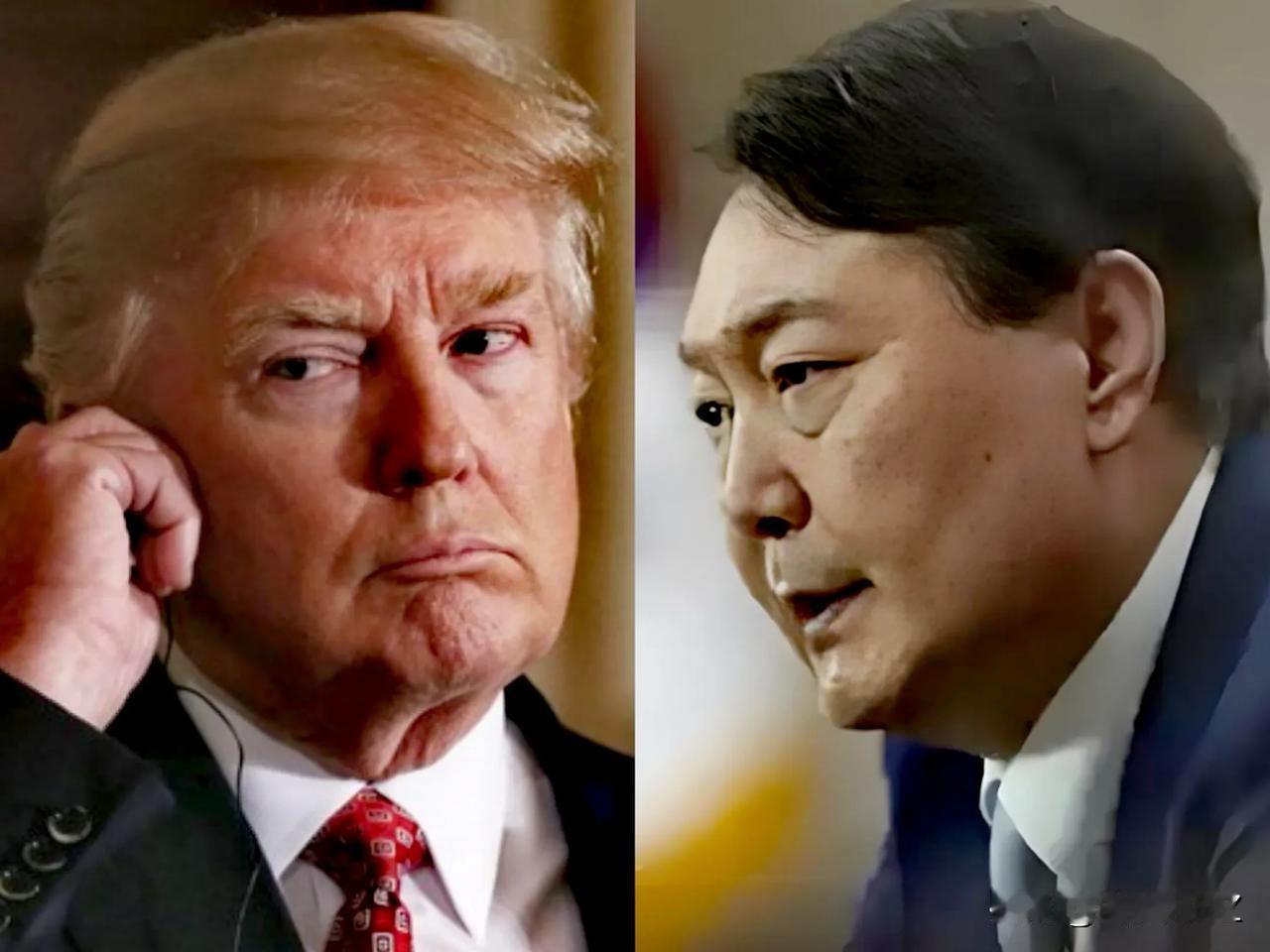 区别咋这么大！特朗普和尹锡悦都是总统，特朗普继续上任美国总统，尹锡悦面临下台坐牢