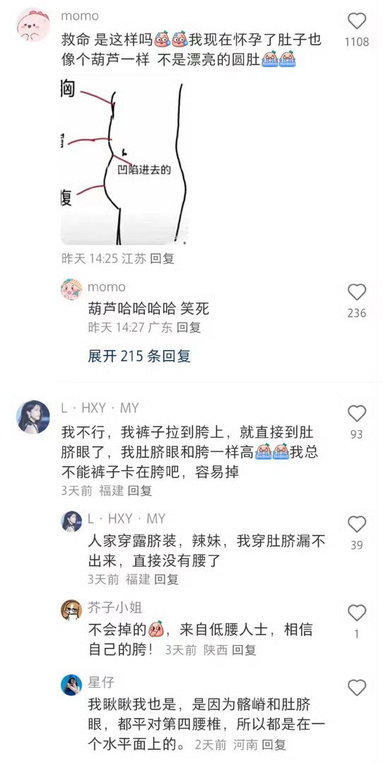 奉劝那些把裤子提到肚脐眼上的人… ​​​