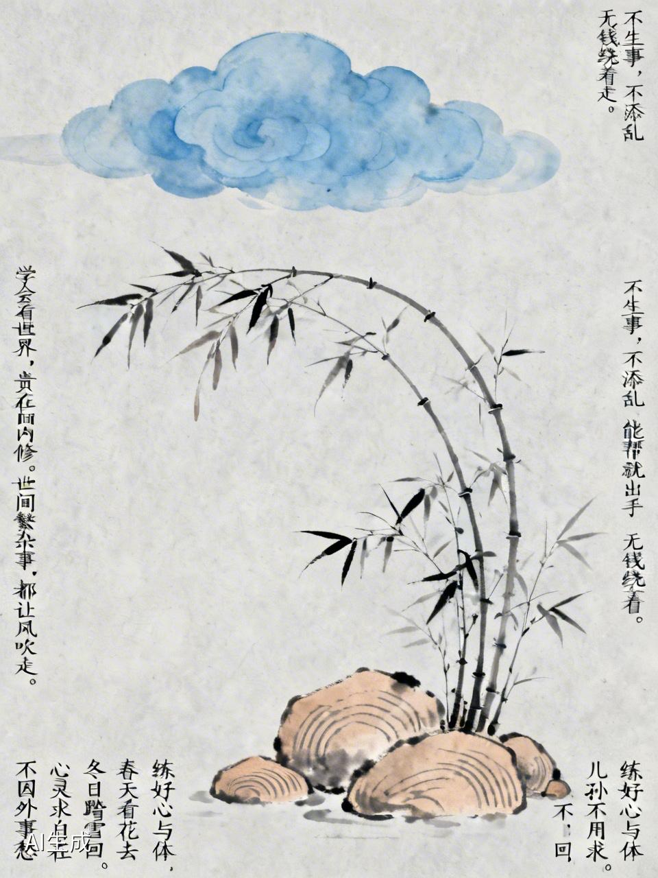 人老了最好的心态是什么?不生事，不添乱。能帮就出手，无钱绕着走。学会看世界，贵在