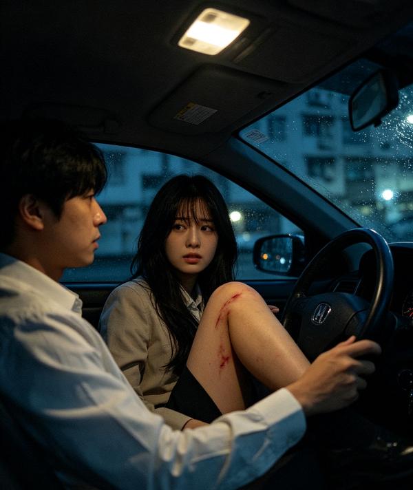 漂亮的女同事搭我的顺风车，途中，她突然把裙子扯高了……

那是我刚工作两年，一次