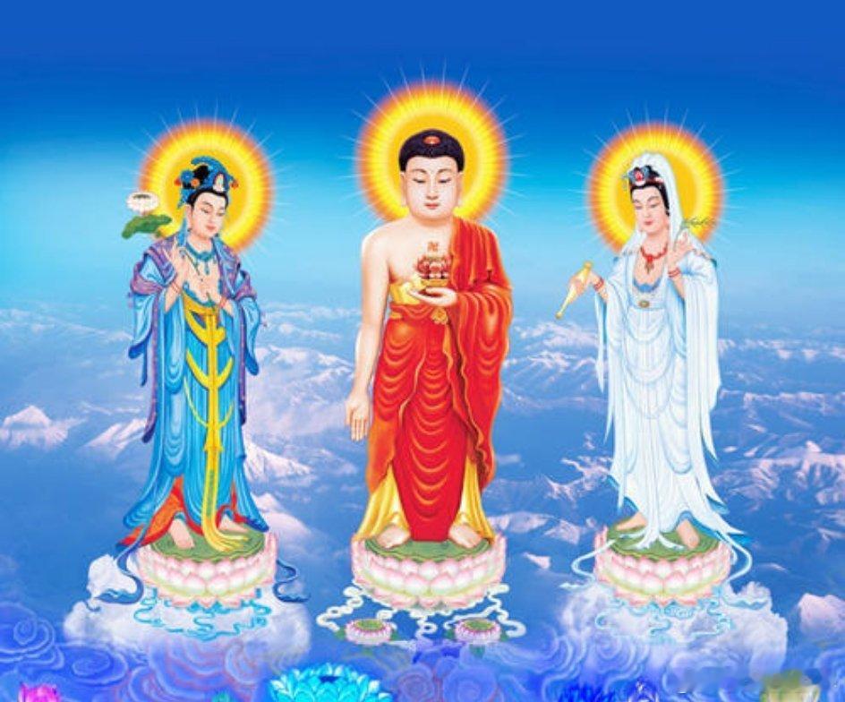 念佛一声增福无量，礼佛一拜罪灭河沙。 