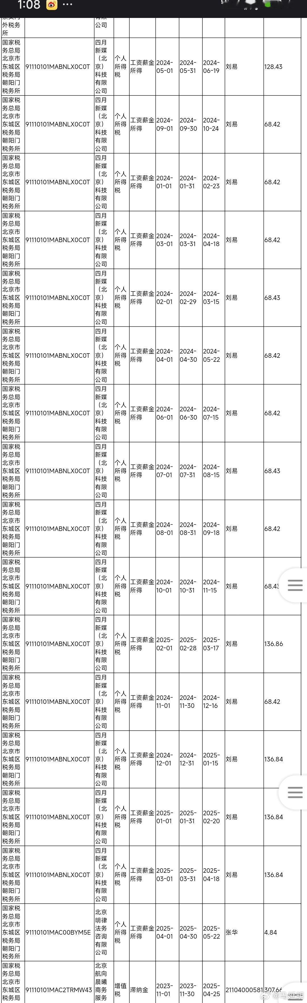 这是公司账面没钱了，导致小额欠税无法自动扣除所导致的，不应该是故意欠税。 