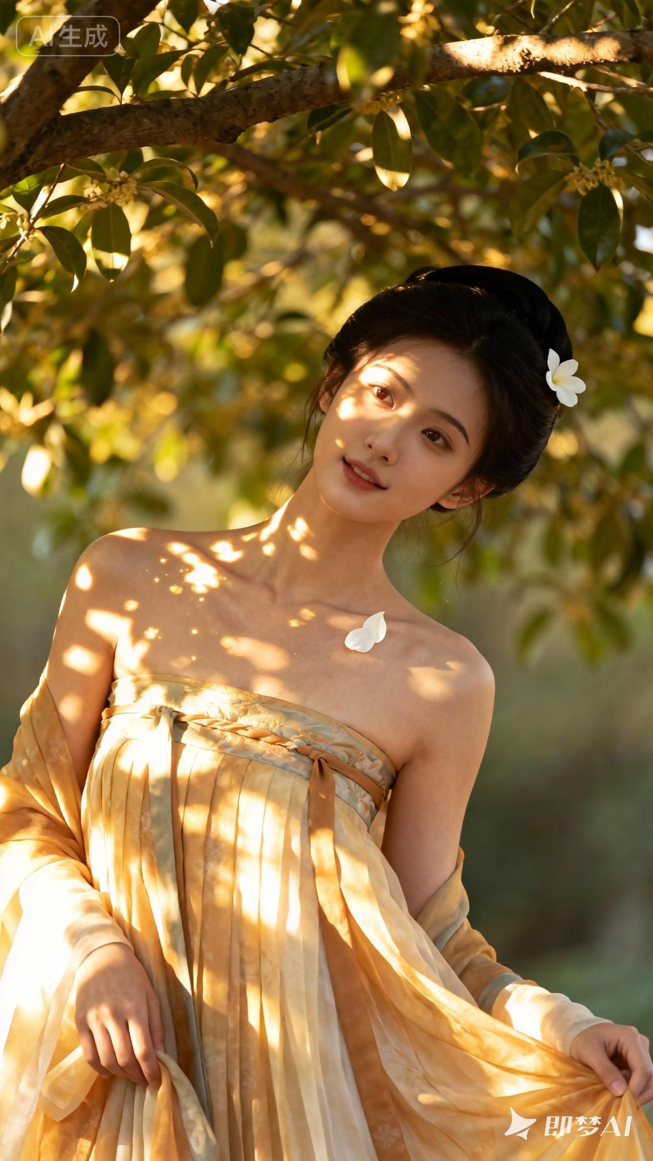 花落人如玉，风起影如烟。