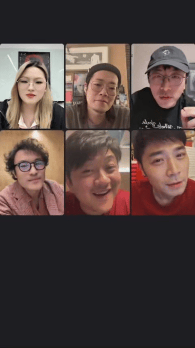 白客直播唱跳楼机 五一档电影《大风杀》今晚的主创连麦直播好有意思啊，白客还现场唱