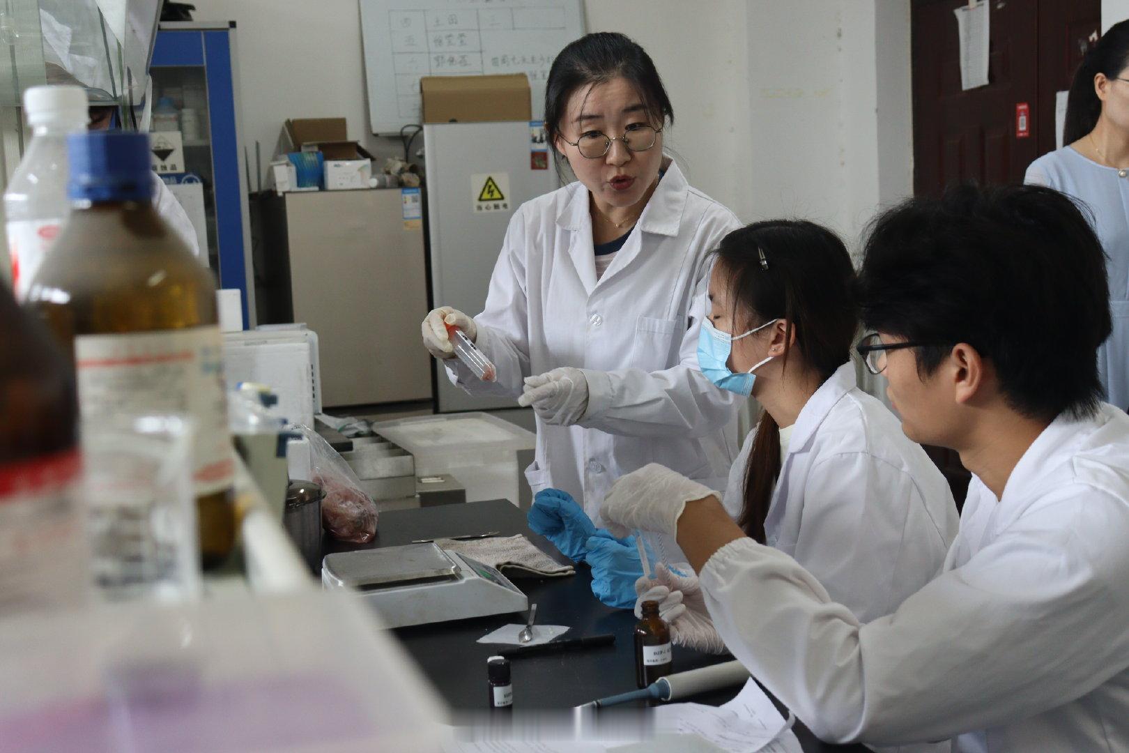 【躬身实验析数据 青春护安筑防线】河南科技大学学子助力基层食品安全河南文旅初秋上