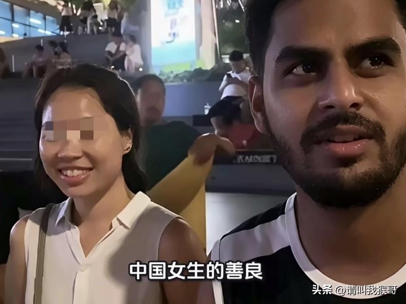 善良的深圳女孩好心收留穷游中国的印度男生在家过夜，反手就被别人拍成视频发到网上炫