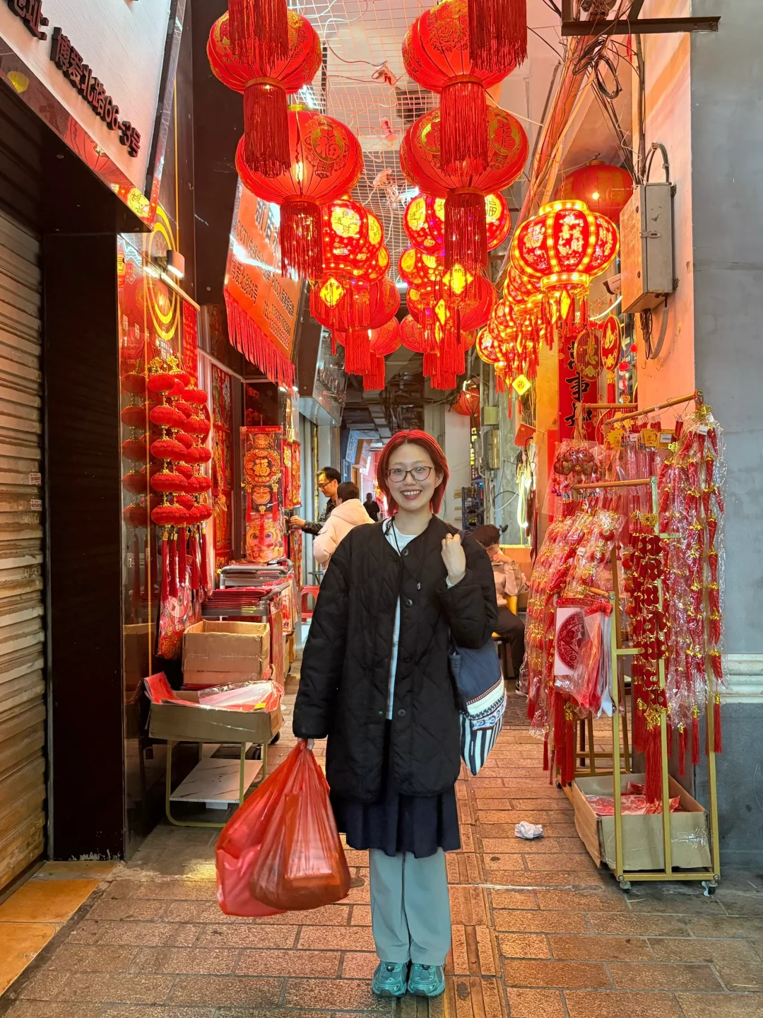 挑了整条街终于遇到了和我对话的春联😌