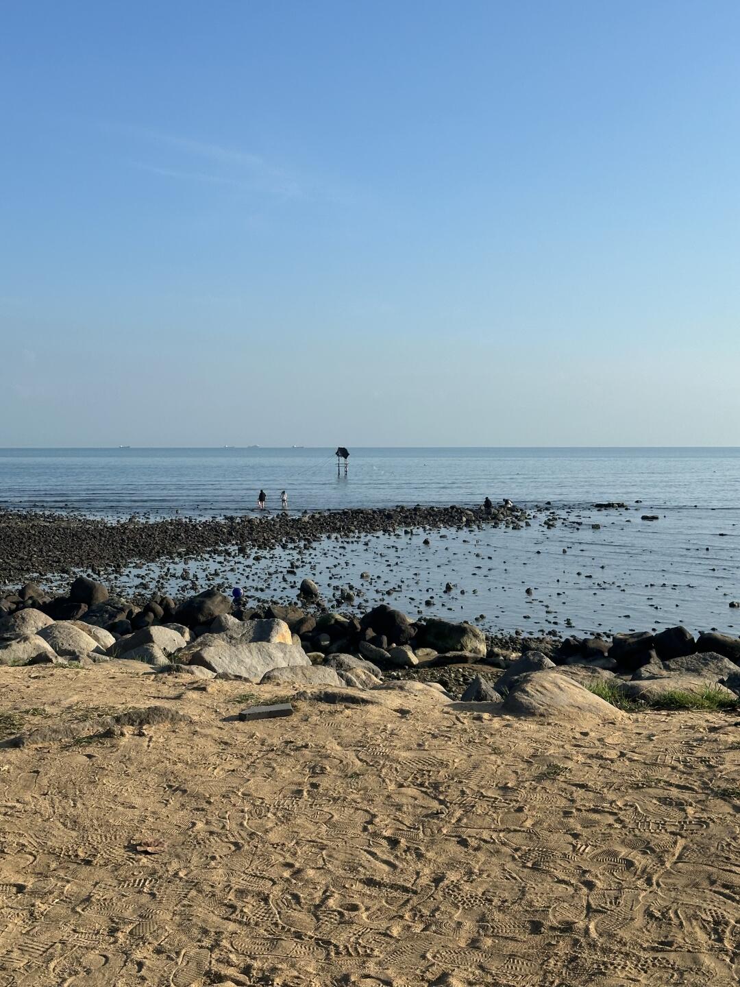 小众的海边，超适合发呆🏖️