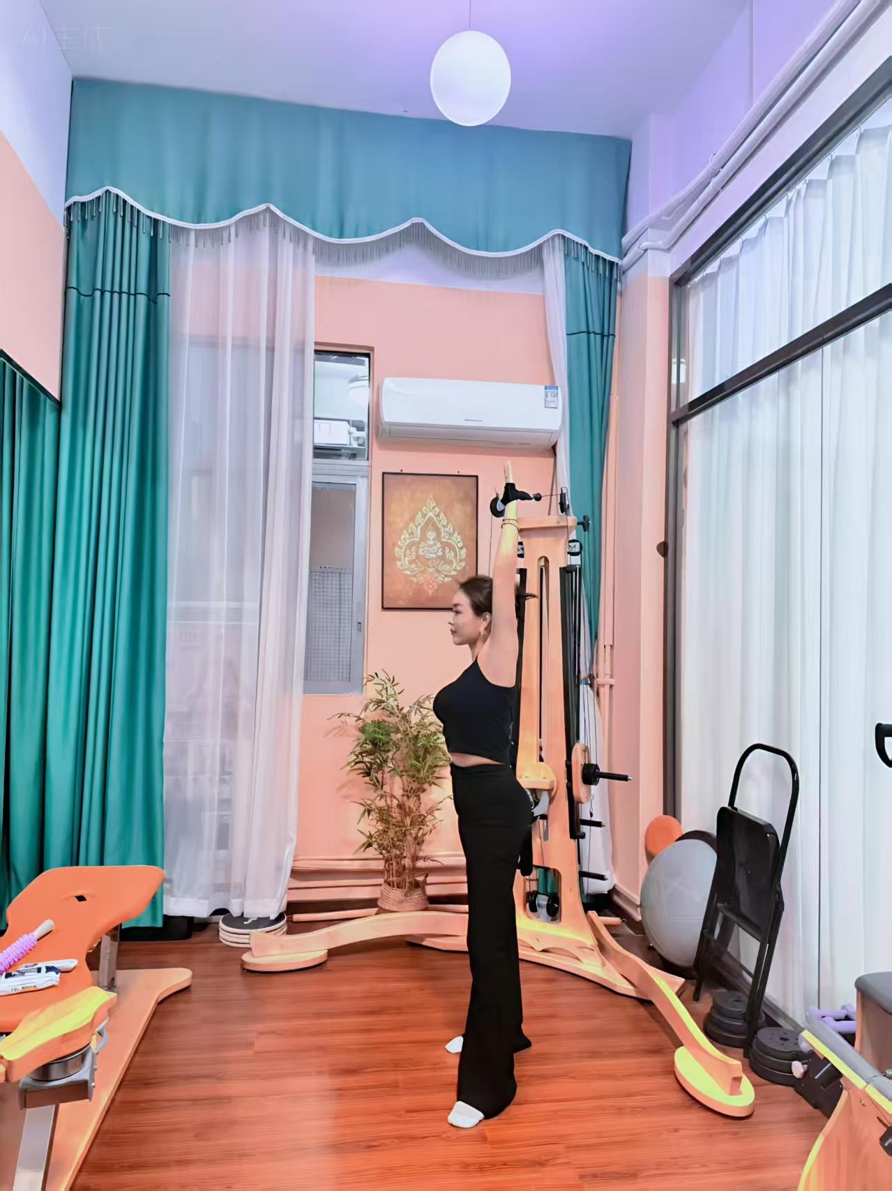 每天坚持健身，是冬日里的快乐之一。