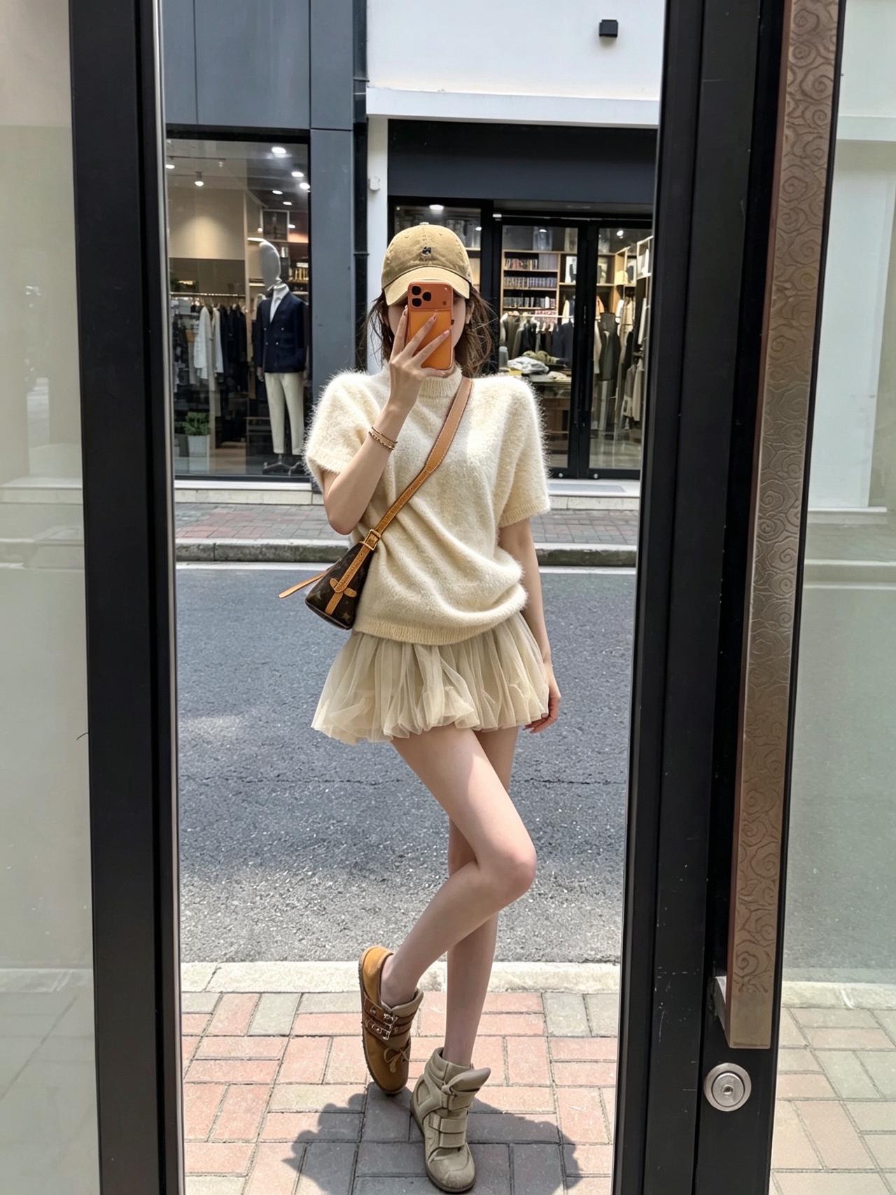 被问爆ootd 老派少女的ootd 路人感韩系穿搭