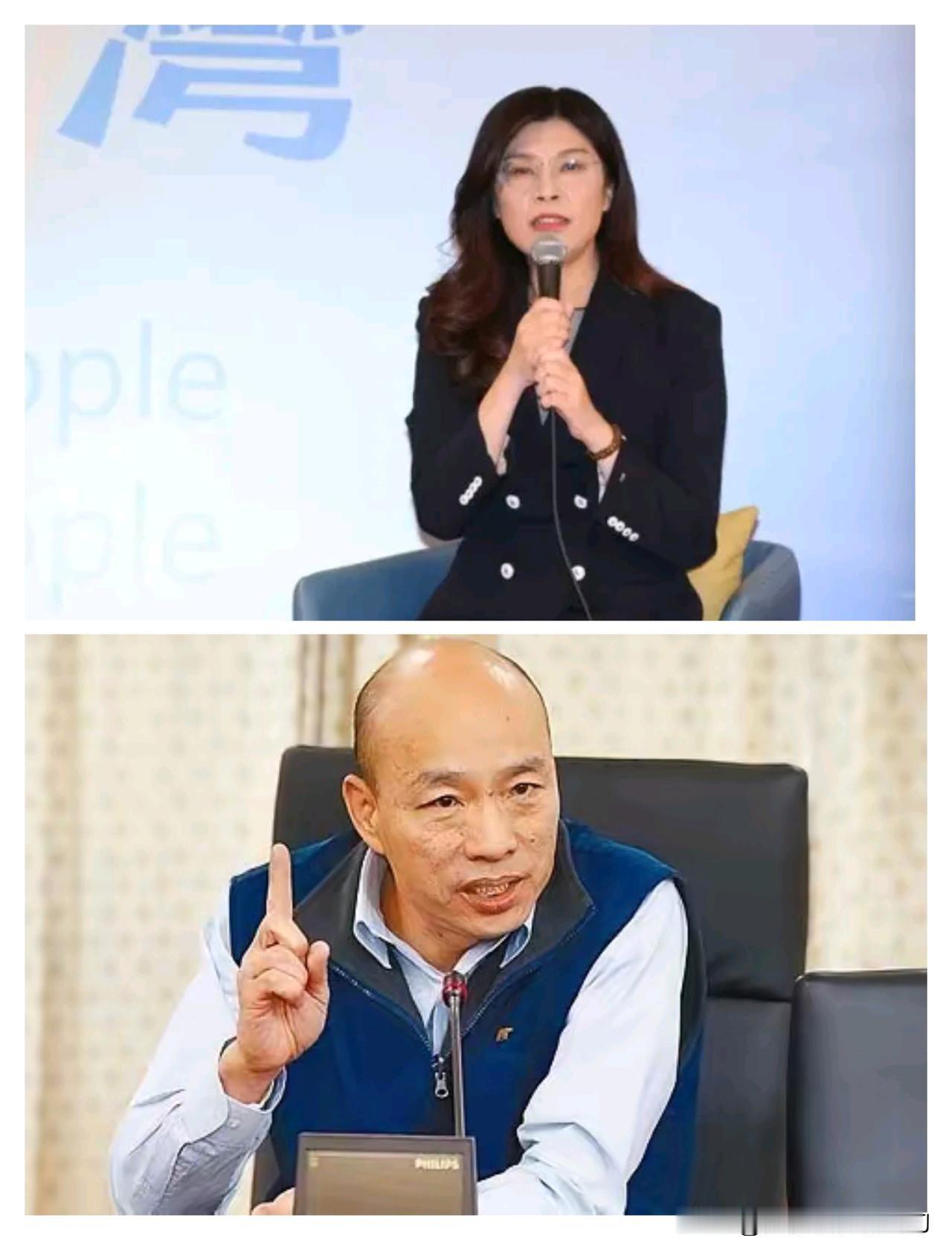 昨天郑丽文登门拜访韩国瑜，聊完直接表态“受益良多，以后随时并肩作战”，还说中央党