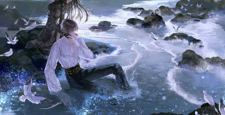 🐟祁煜祁煜520许愿池 “你的眼泪掉进海里，成为海水的一部分，无论它游到哪里，