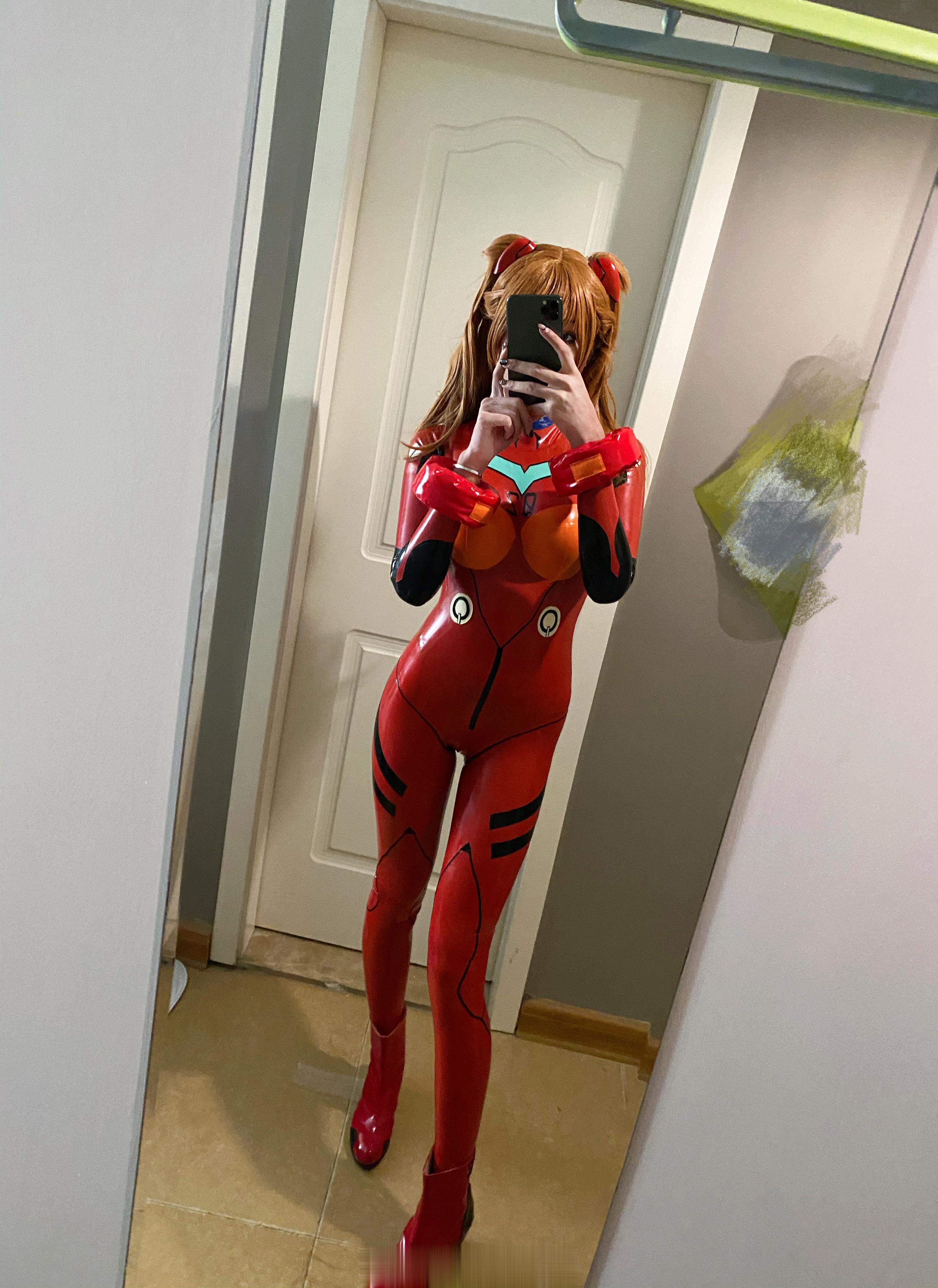 #二次元cos大赏##新世纪福音战士##cosplay[超话]# 明日香来啦(/