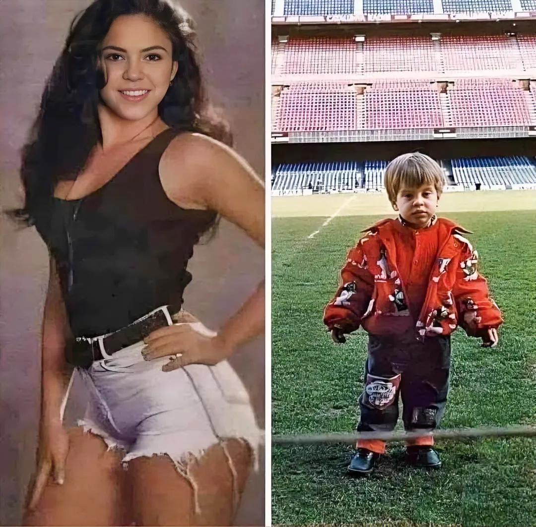 【夏奇拉+皮克】咋看着像童养媳呢？[捂脸][捂脸]1991到今，变的是你皮克。