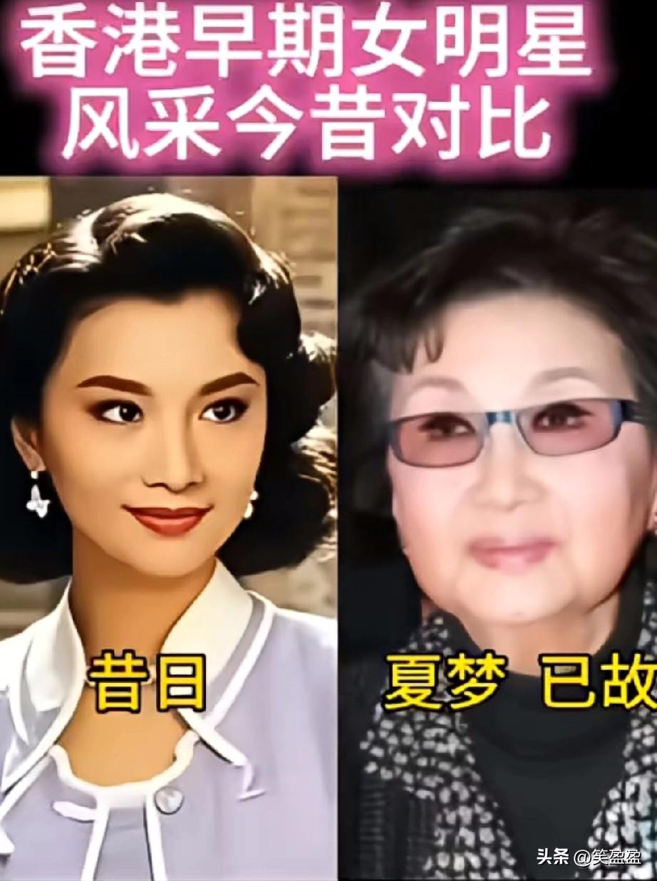 香港早期女明星风采
今昔对比
你最喜欢哪一位？
