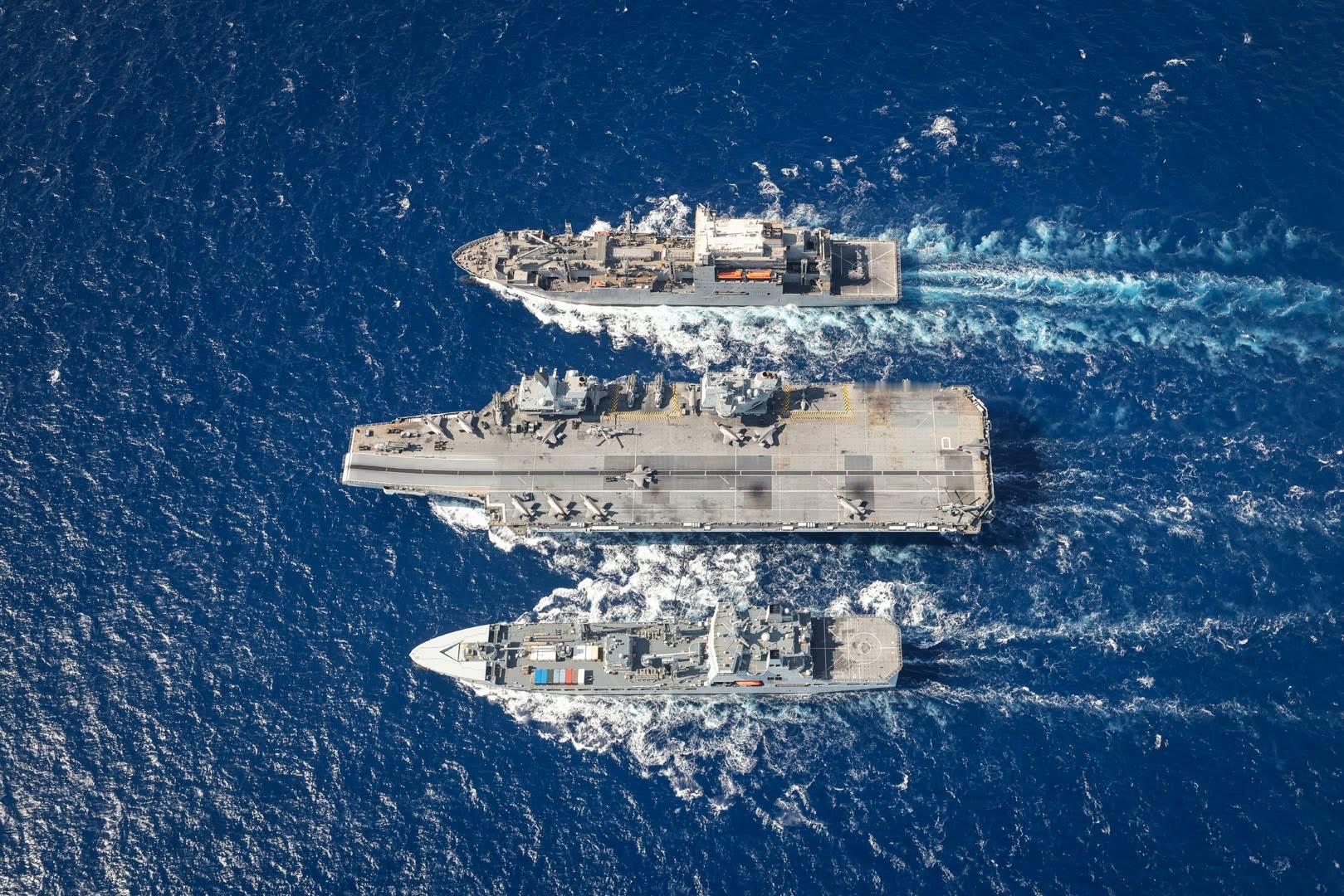 中外舰闻 今日肥电 万蝶 英国皇家海军（RN）“高危行动”完结，威尔士亲王号航母