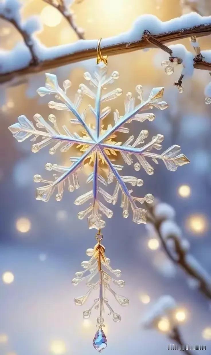 雪花飘落，温暖如家。林清玄说：“幸福，常常是隐藏在平常的事物中的，只要加一点用心