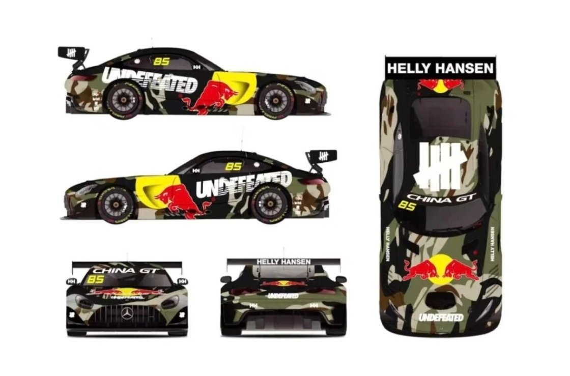 王一博新赛车车衣太酷了！！！！！王一博