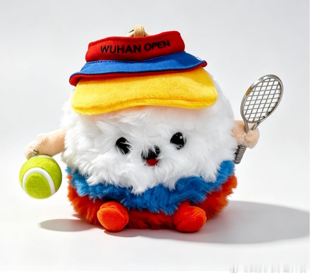 萌力全开，汉味十足🧸🎾融合武网赛事元素🍜汉味美食灵感揉进软萌造型里🎁更有