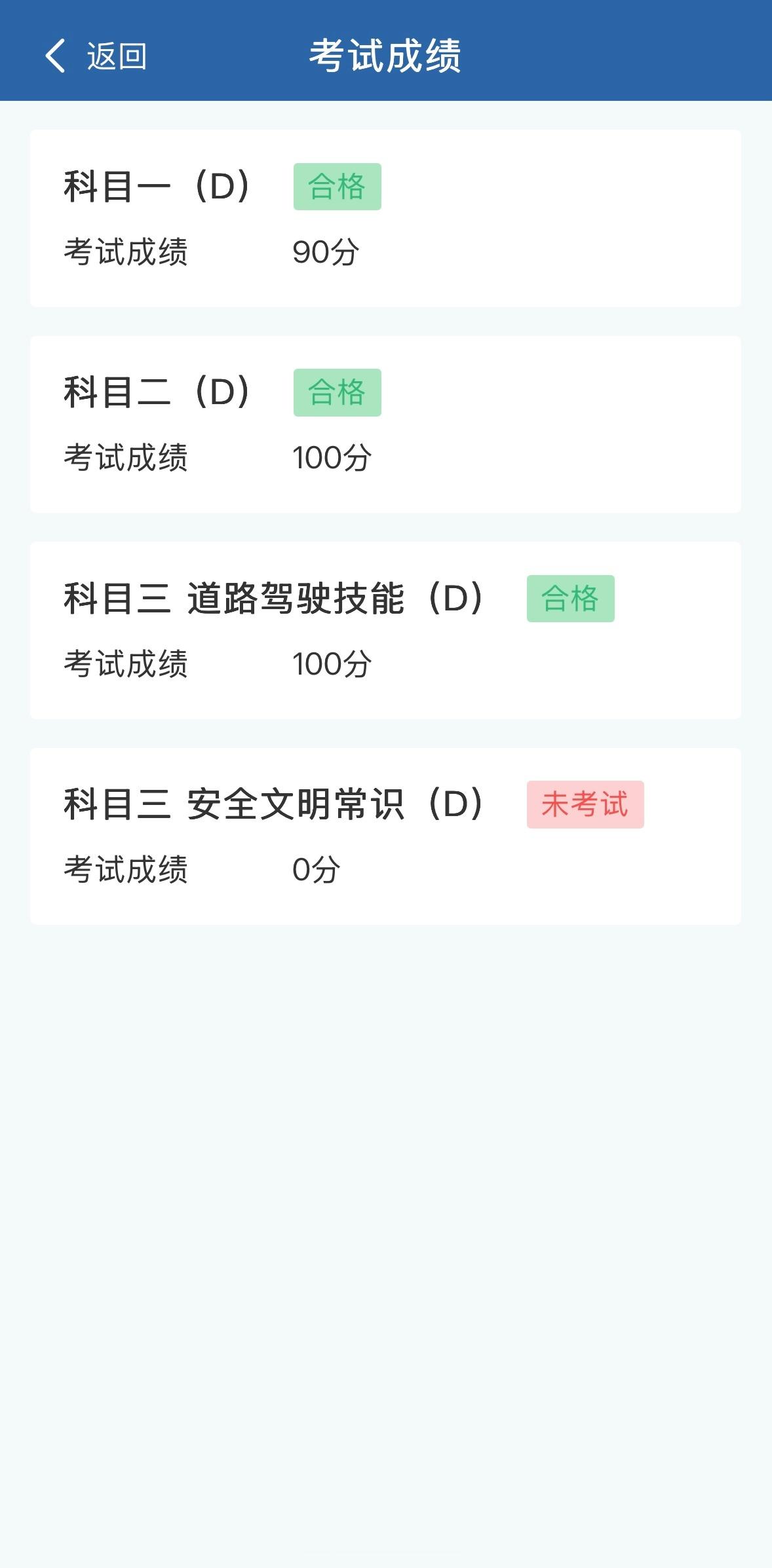 就说我一个手脑不太协调的人，摩托车科二科三居然没扣分我都不知道怎么考的，太神奇了