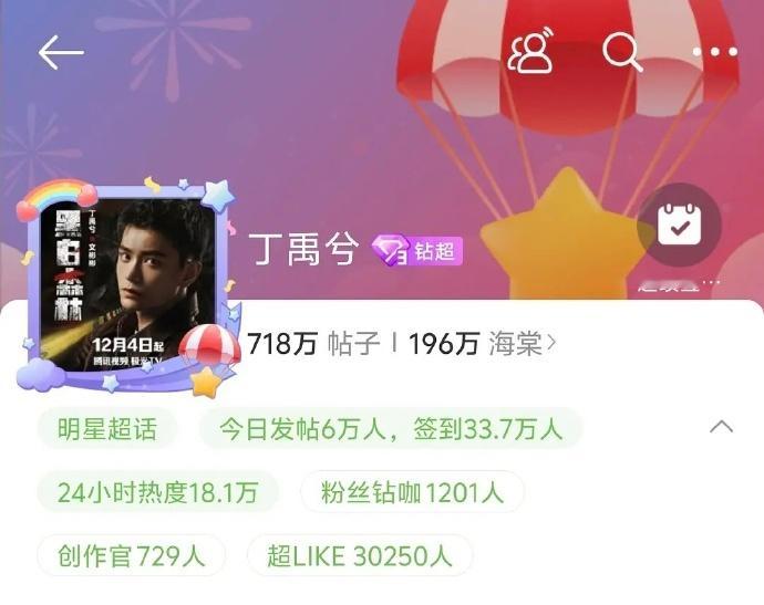 丁禹兮超like超3万   丁禹兮超like超3万，咱就说是谁还没哟喜欢上我们的