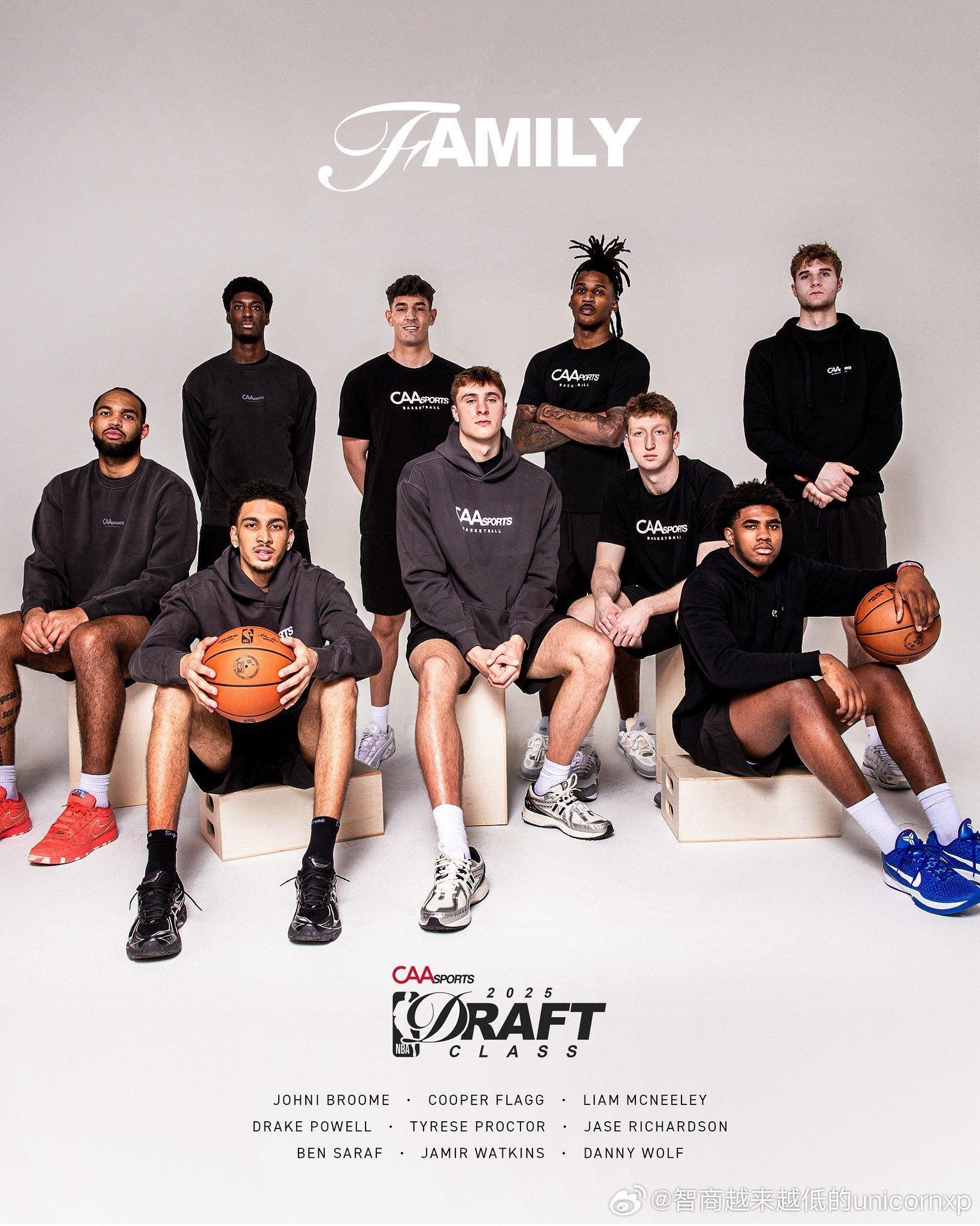 今年的CAA签约新秀[并不简单]ncaa男篮2025nba选秀NBA[超话] ​