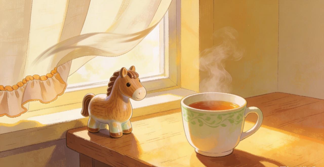 把时间停在今天
 
日子其实不需要太赶，也不用总想着怎么跑赢未来。
马年的风已经