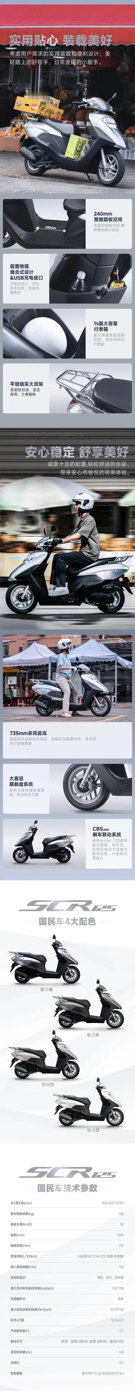 #推荐值得购买的踏板摩托车#
推荐购买合资本田的产品吧，毕竟合资本田的发动机还是