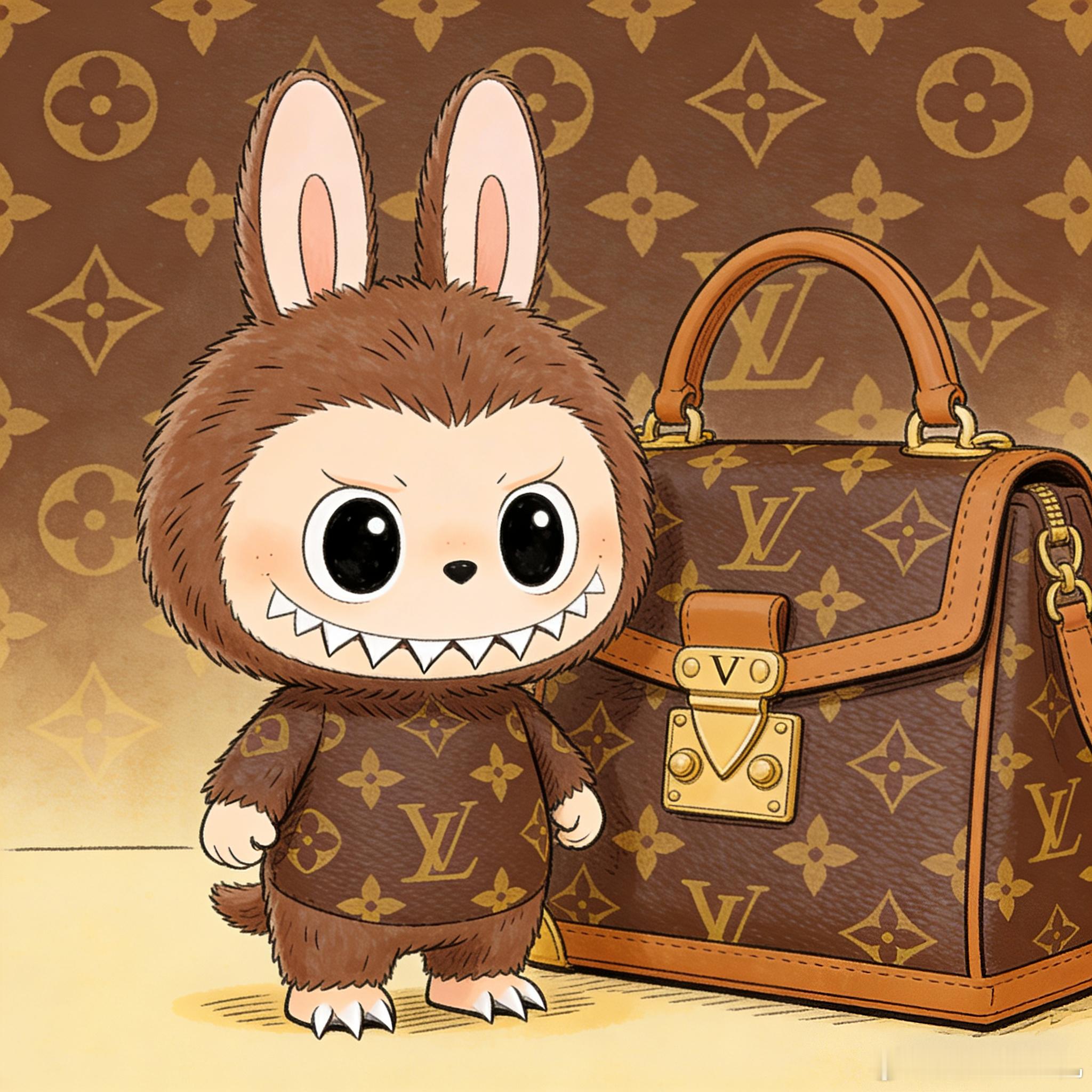 LV高管加入泡泡玛特好了知道了，接下来要出这种拉布布了