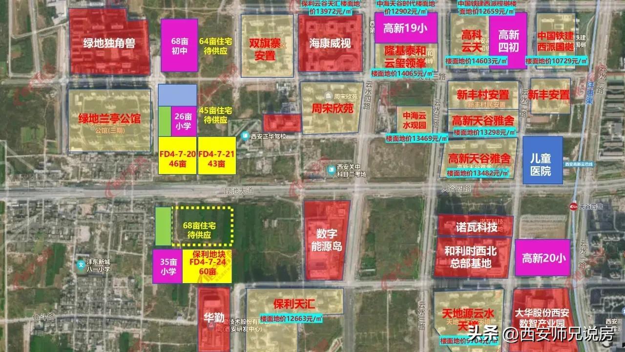 保利继续疯狂拿地，刚刚保利以8.138亿元拿下一宗60.32亩的优质地块，处于名