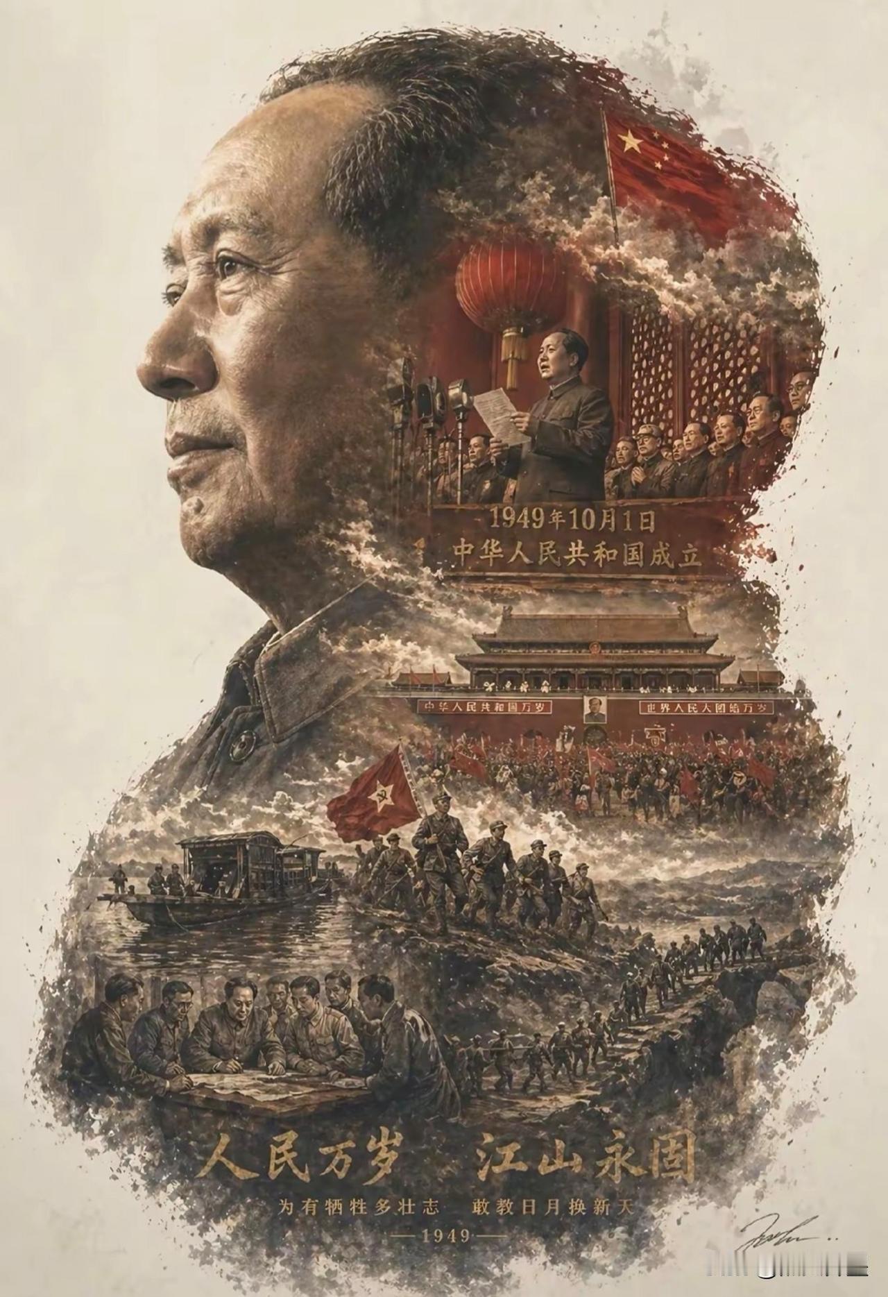 我们中国人真正应该崇拜的是这些“星”
世界之星：毛主席
人民之幸：周总理
红军之