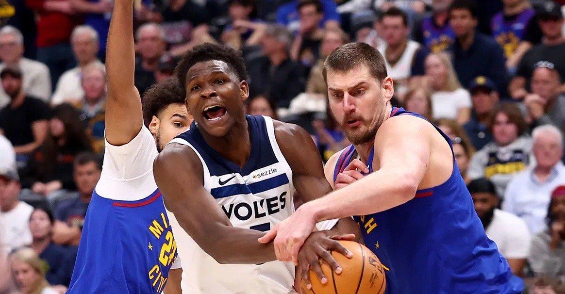 掘金vs森林狼首轮前瞻：约穆二人组磨刀霍霍 群狼将如何应对？丹佛掘金队（54胜2