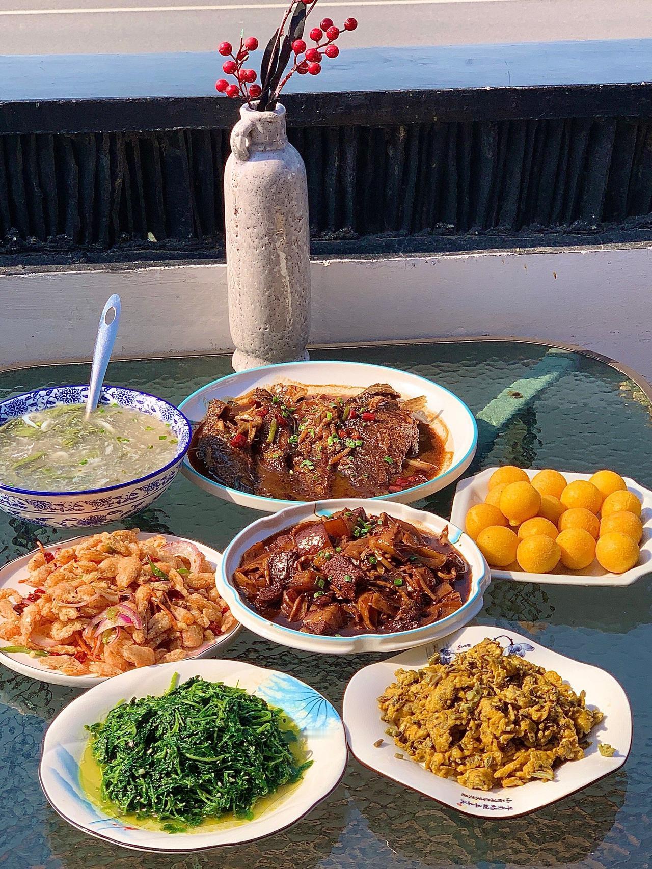 风景宜人，美食太多了