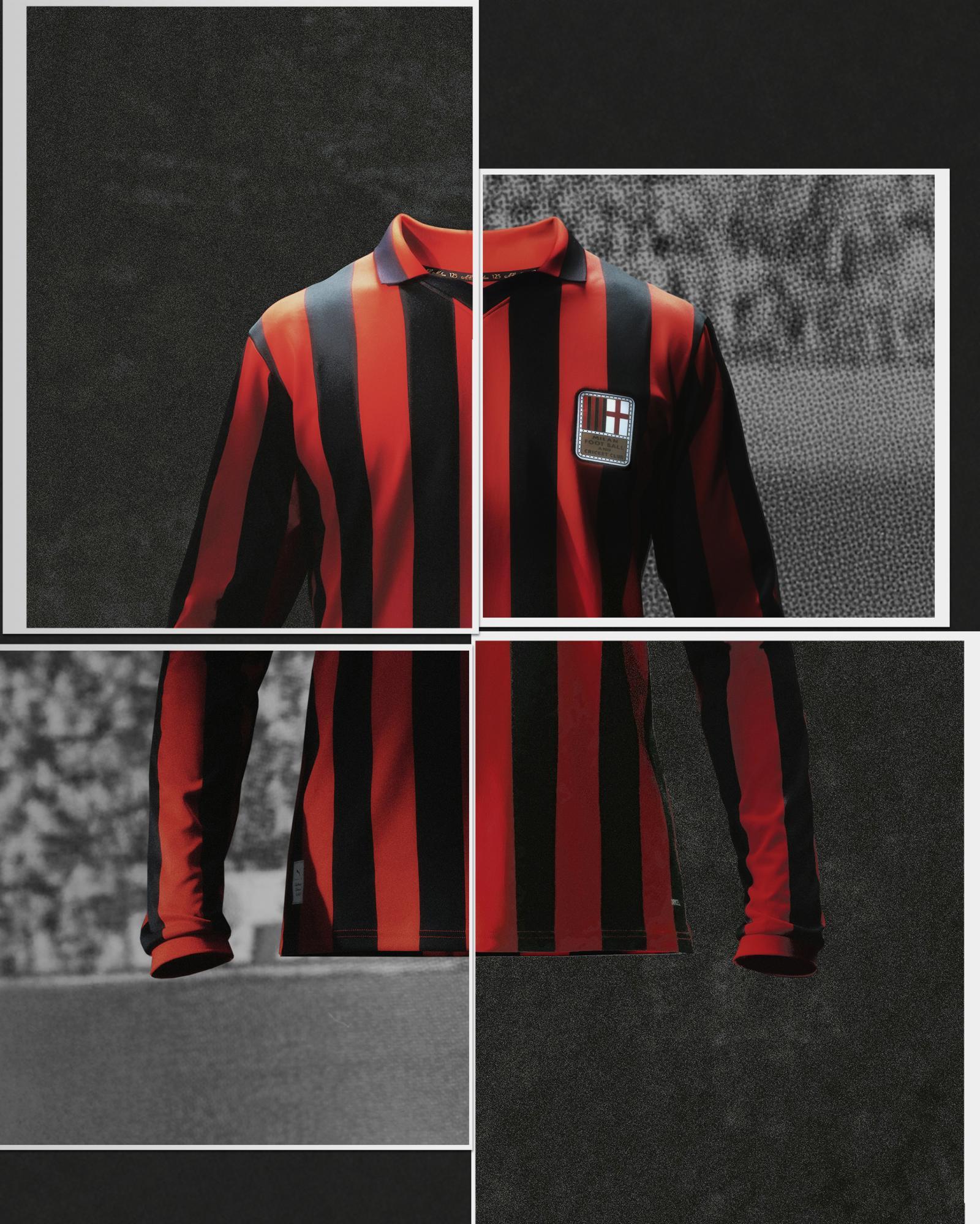 🔴⚫️米兰俱乐部成立125周年特别款球衣📸 ac米兰  AC米兰[超话]  