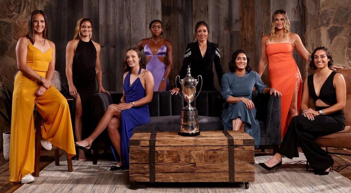 wta年终总决赛大合影网球talking大会 最近几年总决赛大合影，看看哪一年最