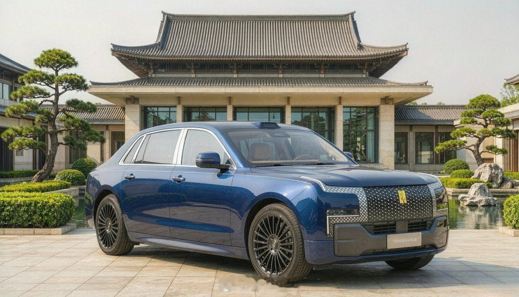 全新仰望旗舰轿车UX渲染图 我做了一组全新仰望行政级旗舰轿车UX渲染图，搭配了6