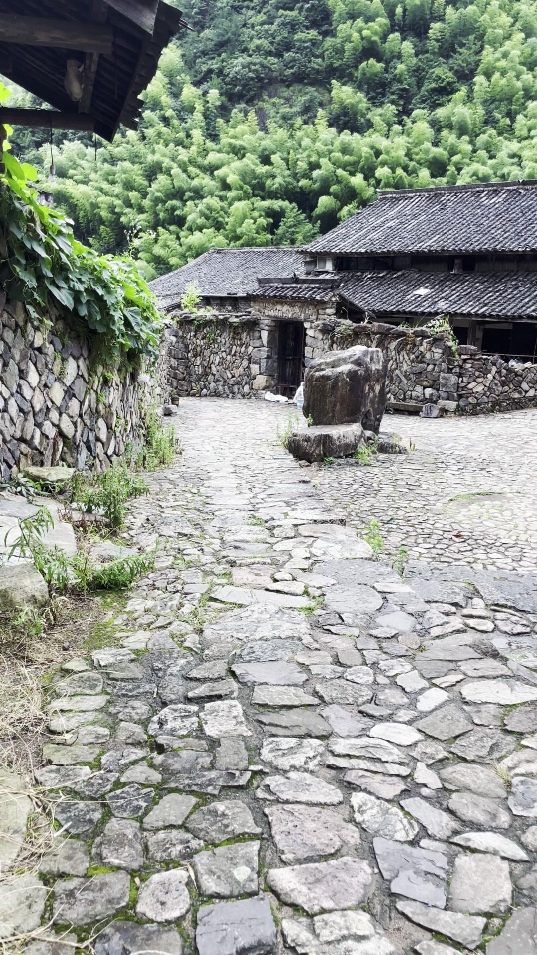 🌿小山村的治愈感真的绝了！远离城市的喧嚣，空气清新得能闻到草木香，老房子透着烟