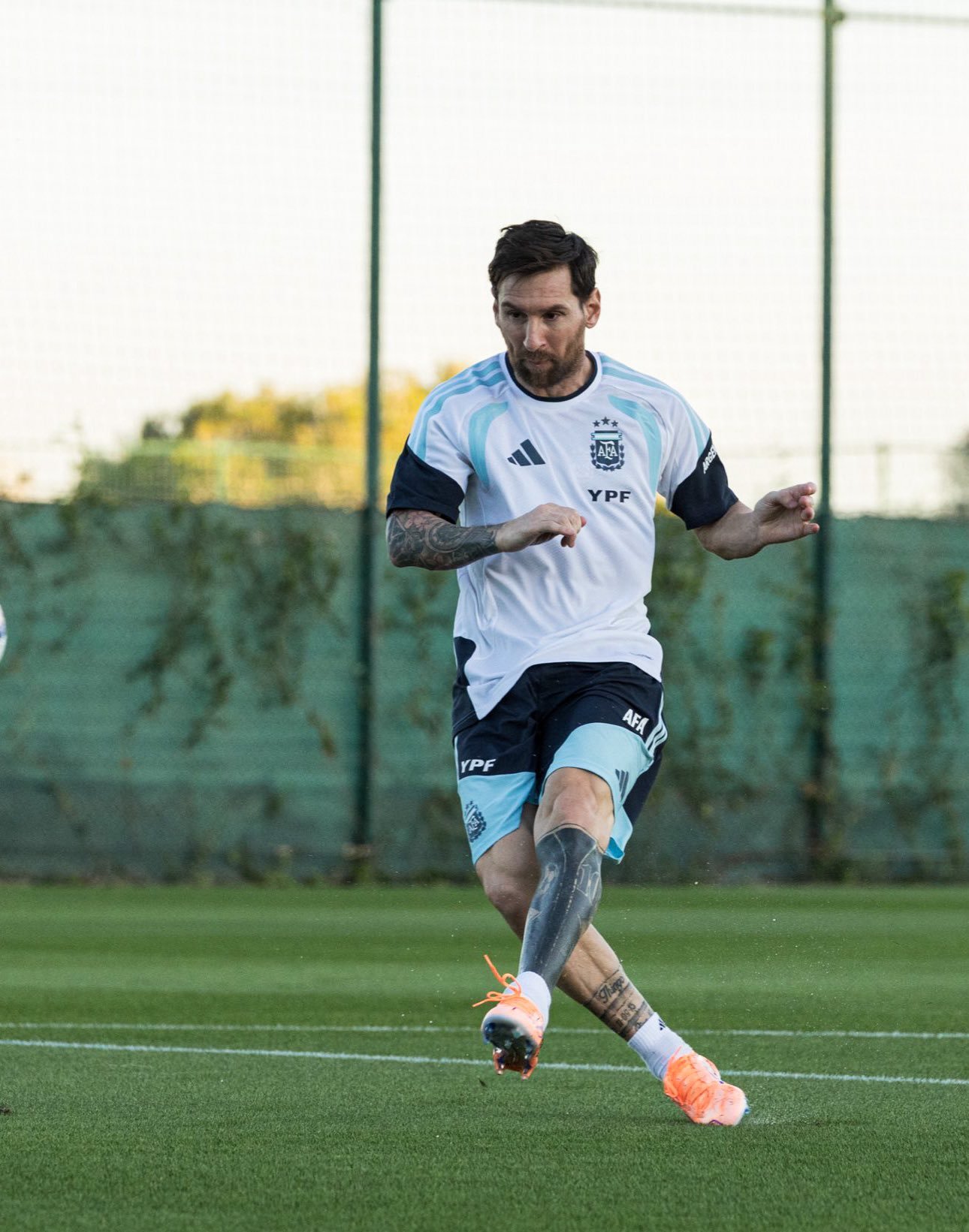今日训练！⚽安哥拉vs阿根廷 梅西 ​​​