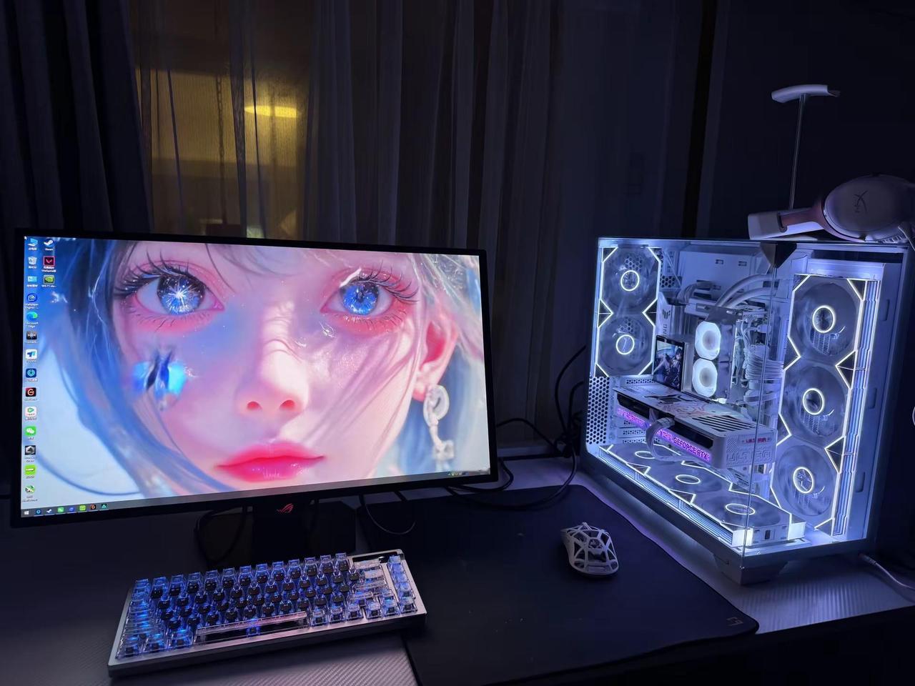 没装图灵副屏和霓虹线已经美炸了