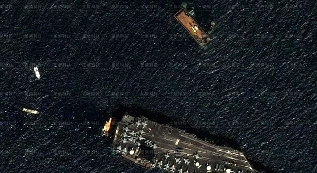 这回可真是把美国的底裤给扒下来了！
但咱们别光顾着乐，吉林一号卫星拍航母的本事，